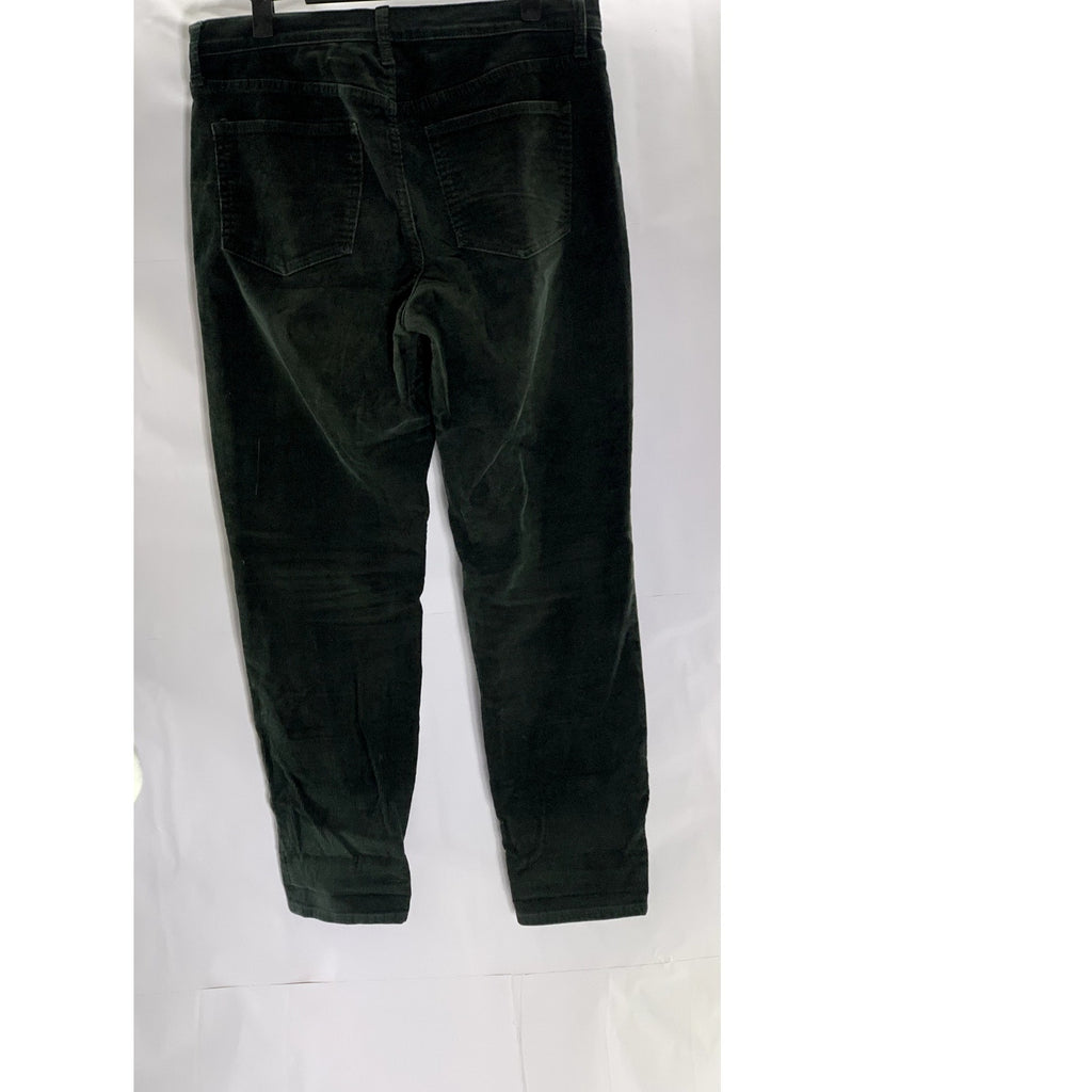 GAP DENIM Women's Petite Dark Charcoal Gray True Skinny Corduroy Pant SZ 8/28P