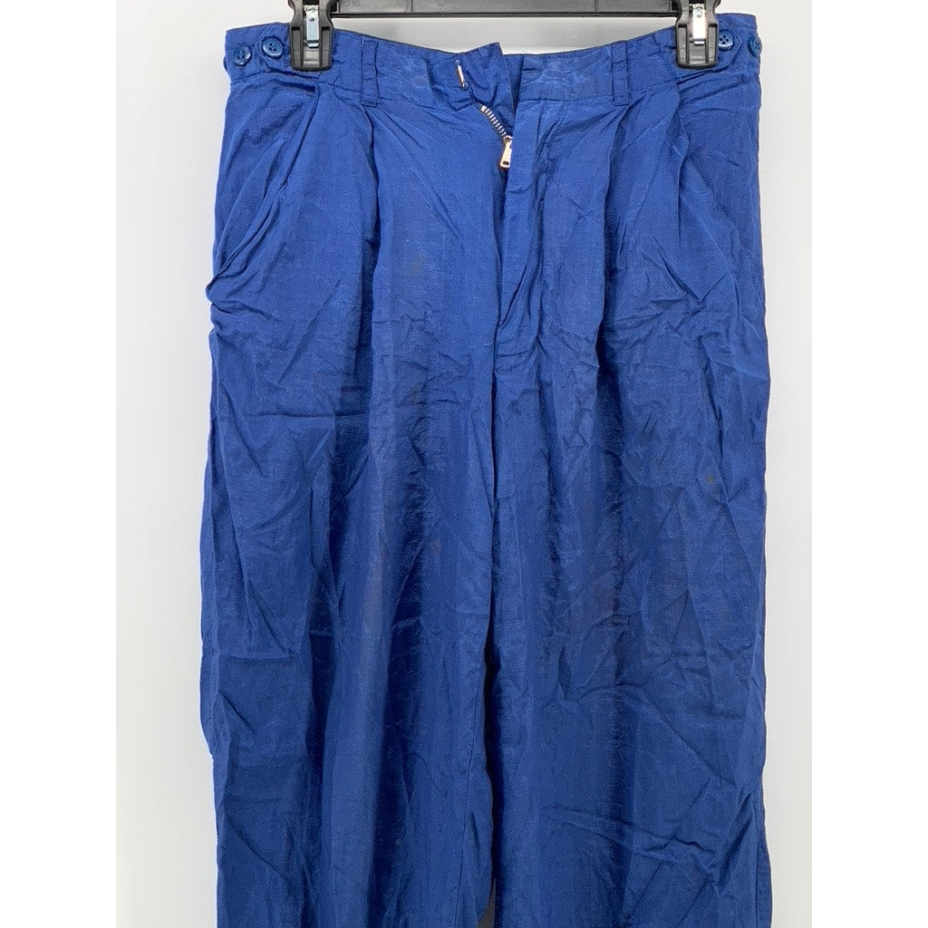 FRENCH CONNECTION NO. 2 COMPULSIVE Men's Vintage Blue Cotton Blend Pants SZ 32