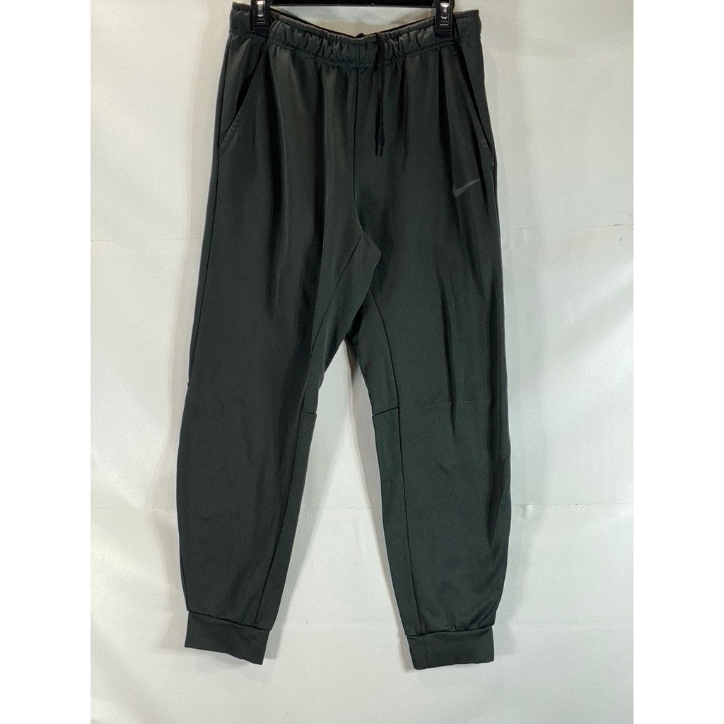 NIKE Men's Dark Gray Therma Veneer Taper Pull-On Jogger Pants SZ L