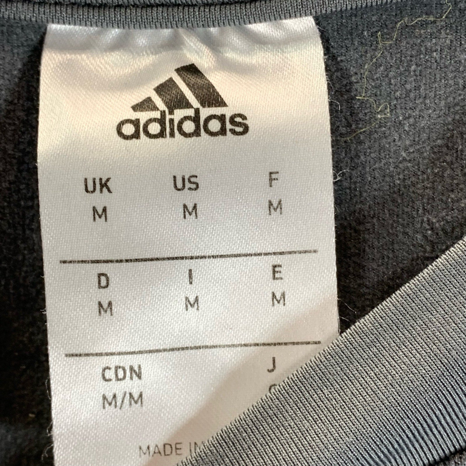 ADIDAS Men's Gray Crewneck Climalite Long Sleeve Active T-Shirt SZ M