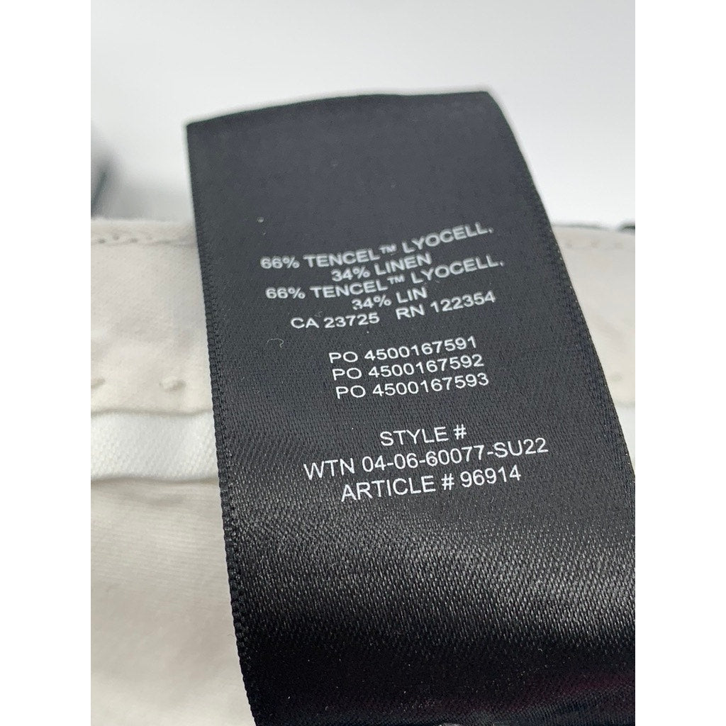 WILFRED Women’s Black Straight Shorts SZ 4