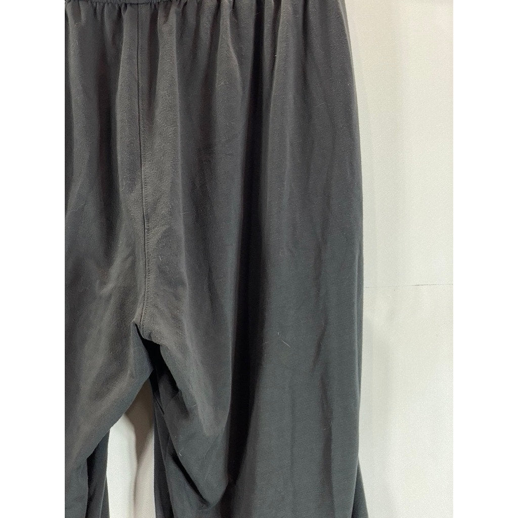 NIKE Men's Dark Gray Dri-Fit Elastic Waist Pull-On Track Pant SZ L