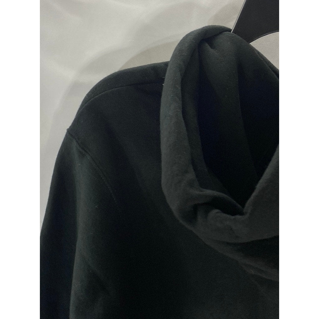 CHAMPION Men's Black Jones Logo Casual Pullover Hoodie SZ S