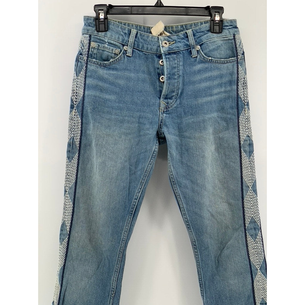 TOPMAN Men's Blue Denim Skinny Stretch Jeans SZ 30x32