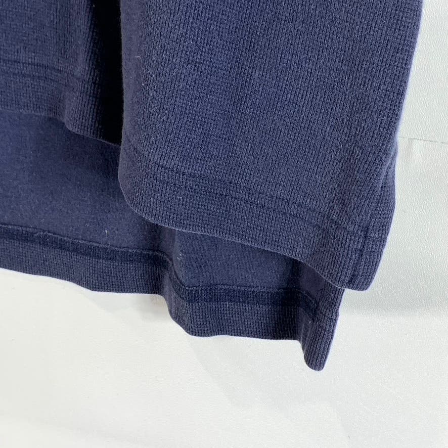 TOMMY HILFIGER Men's Navy Vintage Short Sleeve Polo Shirt SZ L