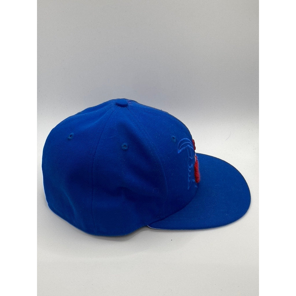 HARDWOOD CLASSICS Men's Royal Blue Denver Nuggets New Era Baseball Cap SZ 7 1/2