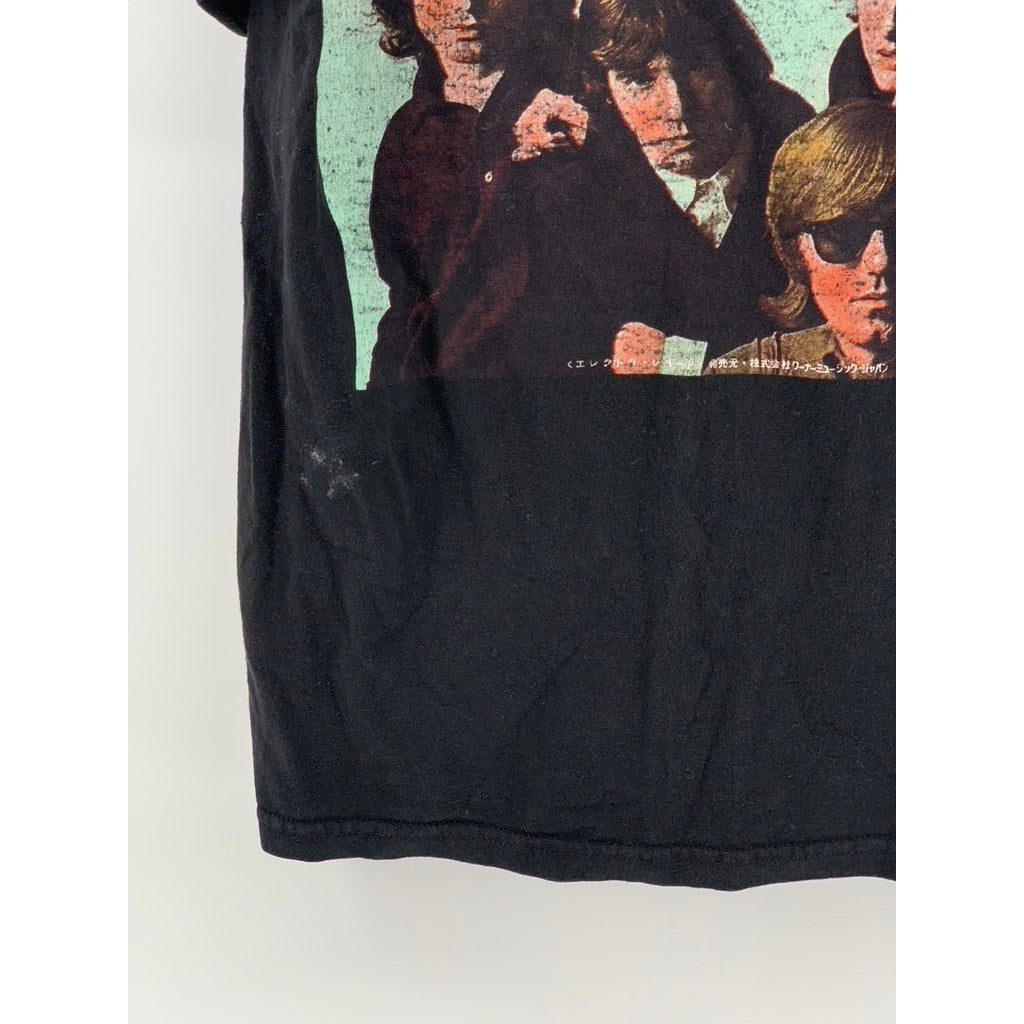 THE DOORS Light My Fire The Crystal Ship Black Graphic Band T-Shirt SZ M