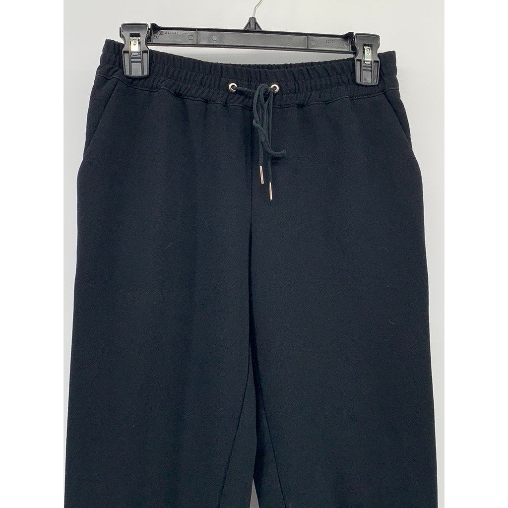 WILFRED Women’s Black Cropped Pull-On Buffon Pant SZ XS