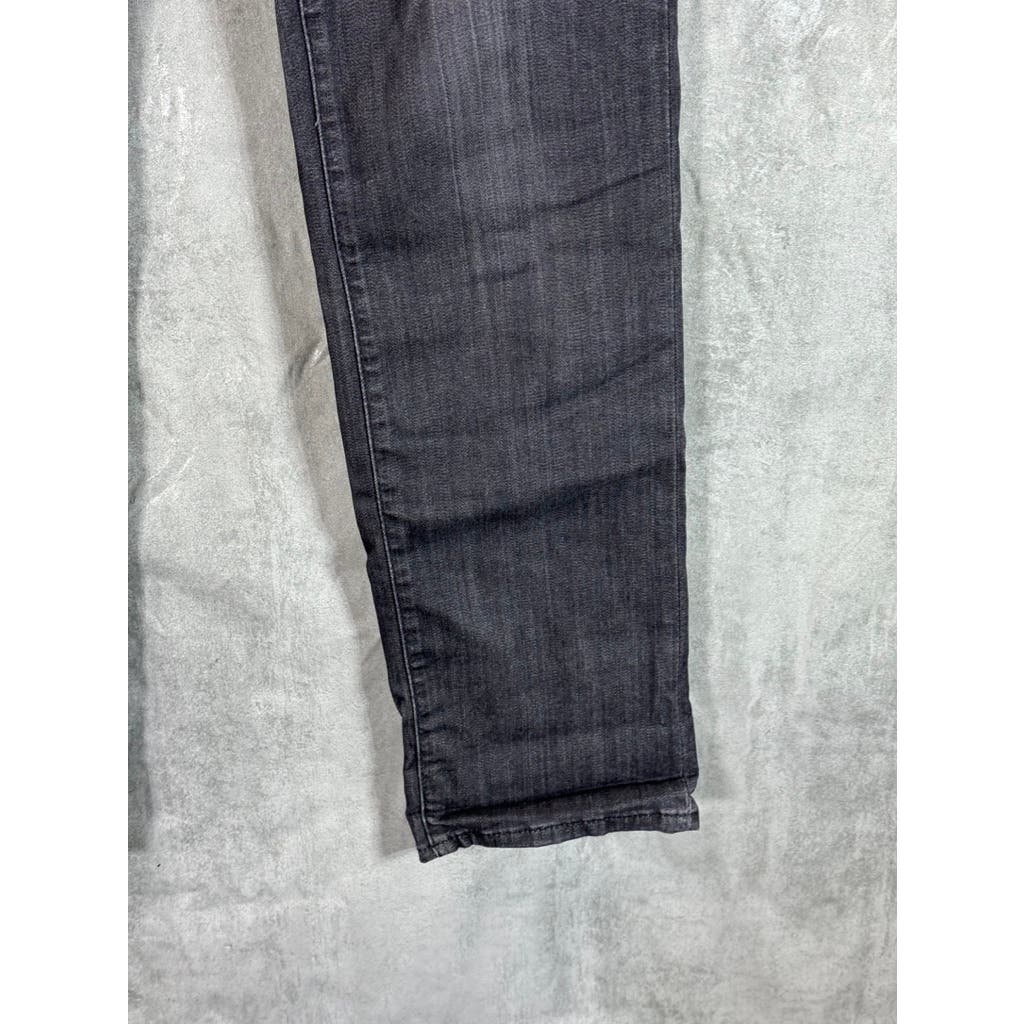 LEVI'S Women's Black 724 High-Rise Straight-Leg Denim Jeans SZ 31