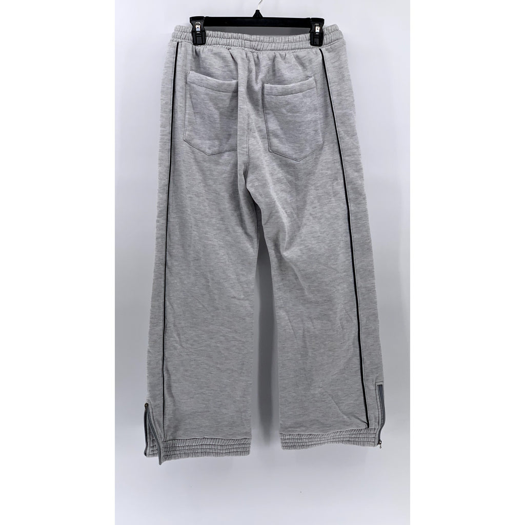 YAGE Men's Gray Relaxed-Fit Sweatpants SZ S