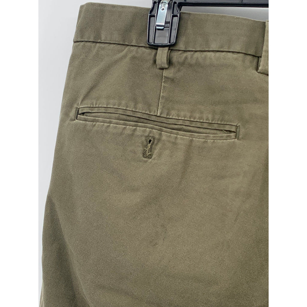 GAP Men's Olive Green Solid Slim Chino Pants SZ 36X30