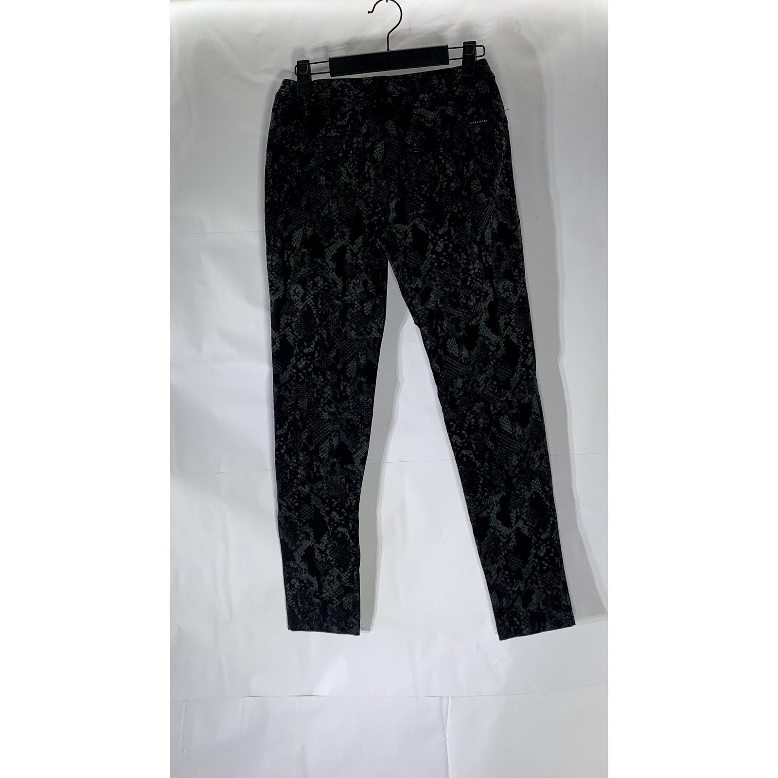 SANCTUARY Women's Black Snake-Printed Pull-On Skinny Grease Leggings SZ XS
