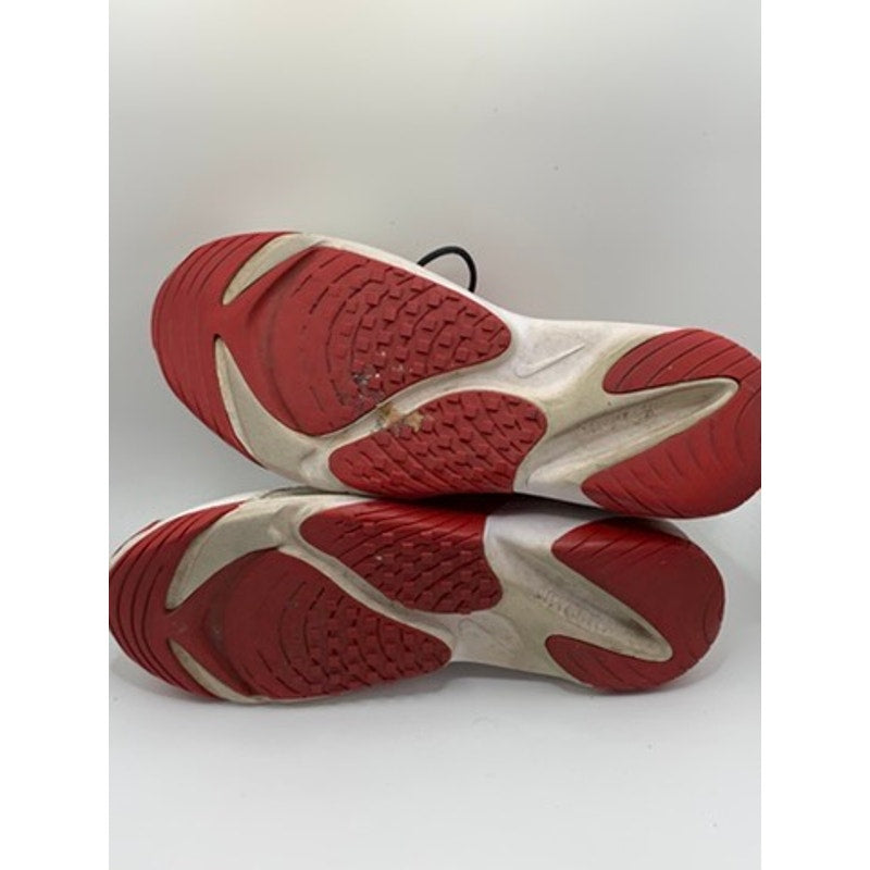 NIKE Men’s Red-White-Black Zoom 2K Sneakers SZ 7.5
