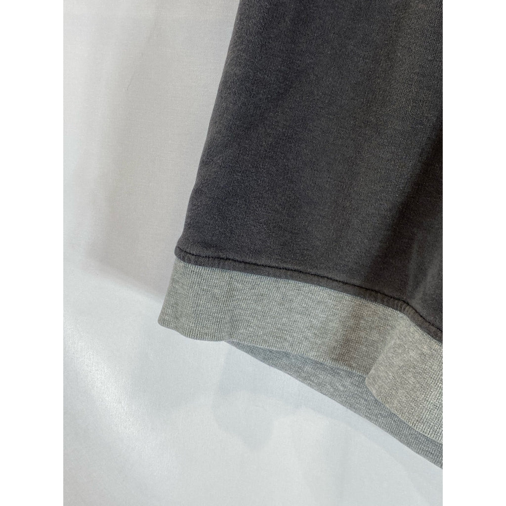 AIR JORDAN Men's Dark Gray/Light Gray Pull-On Sweat Shorts SZ M