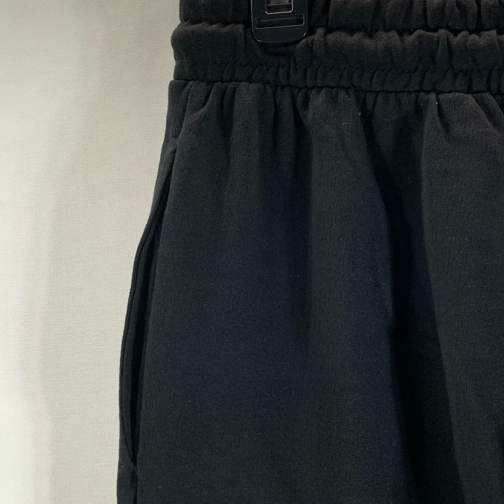 SPYDER Men's Solid Black Fleece Drawstring Pull-On Jogger Pants SZ M