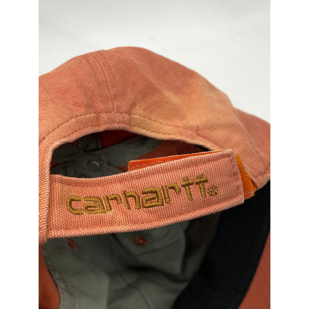 CARHARTT Men's Teracotta Adjustable Canvas Hat SZ OS