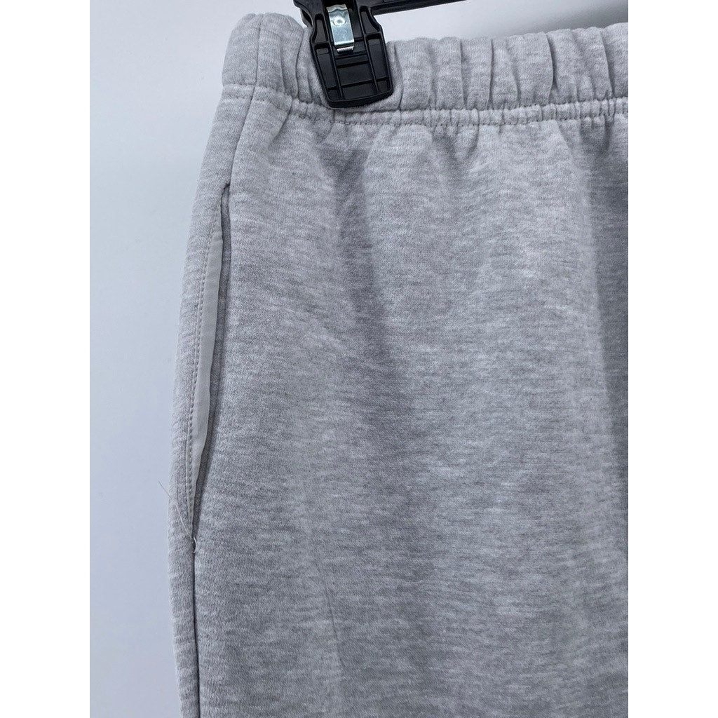 UNBRANDED Women's Light Gray Fleece Pull-On Casual Sweatpants SZ S