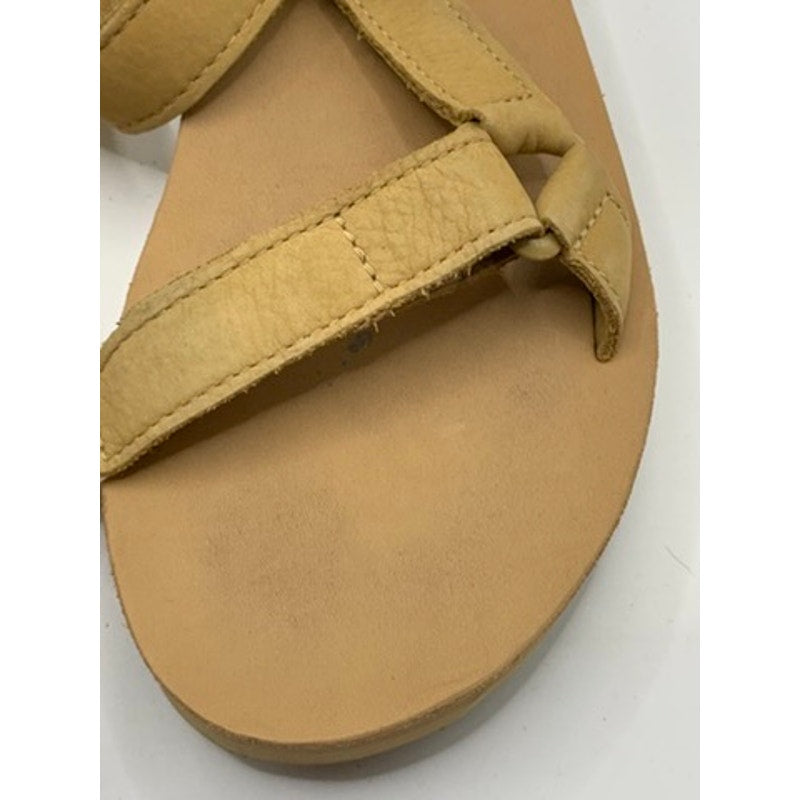 TEVA Women's Tan Midform Universal Satinya Sandal SZ 8