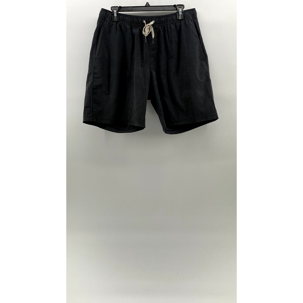 FAIR HARBOR Men's Blue Drawstring Pull-On Swim Shorts SZ L