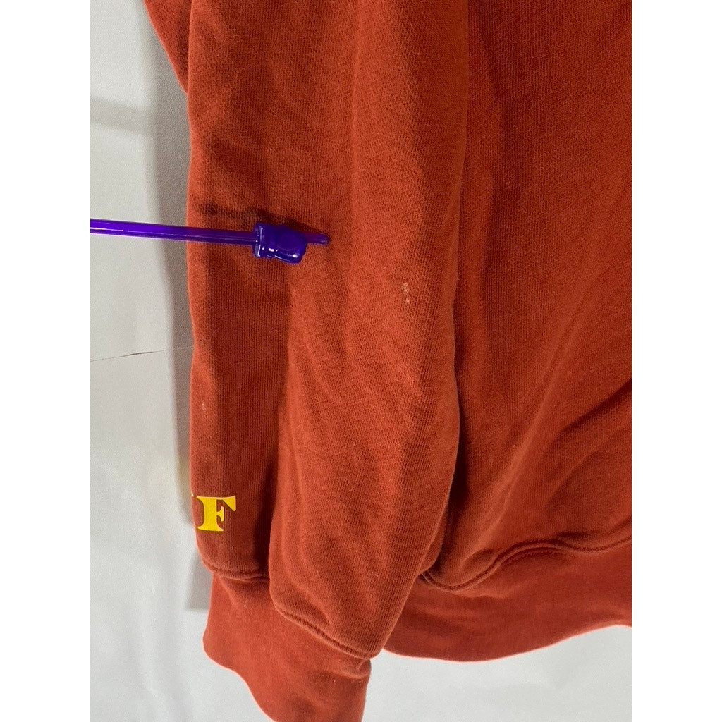 THE MAYFAIR GROUP Unisex Rust Red French Fries "Made you Look" Sweatshirt SZ S/M