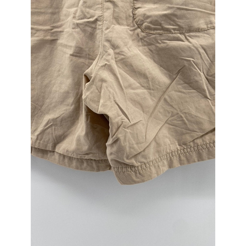 URBAN OUTFITTERS Men's Tan Mesh Lined Utility Shorts SZ XL