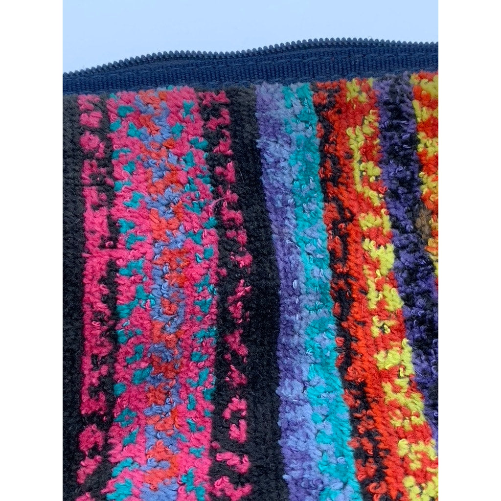 UNBRANDED Women's Multicolor Knit Wrist Bag