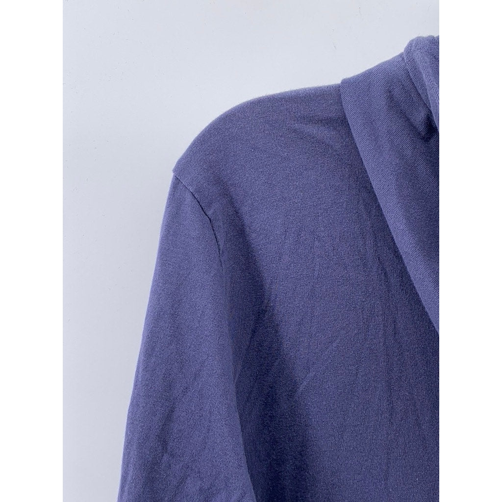 POLO RALPH LAUREN Men's Vintage Navy Blue Hooded Long Sleeve Sweatshirt SZ M