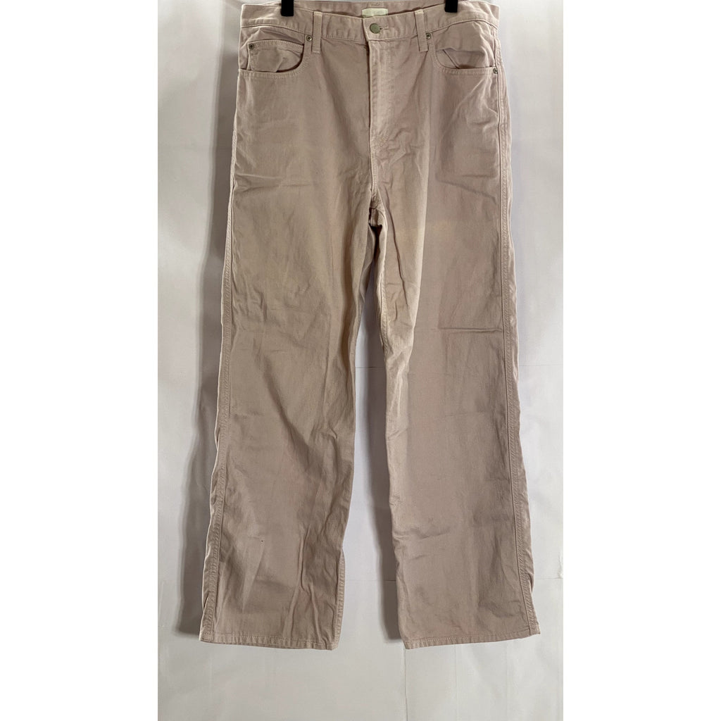 UNIQLO JEANS Men's Natural Five-Pocket Denim Straight-Leg Baggy Jeans SZ 30x31