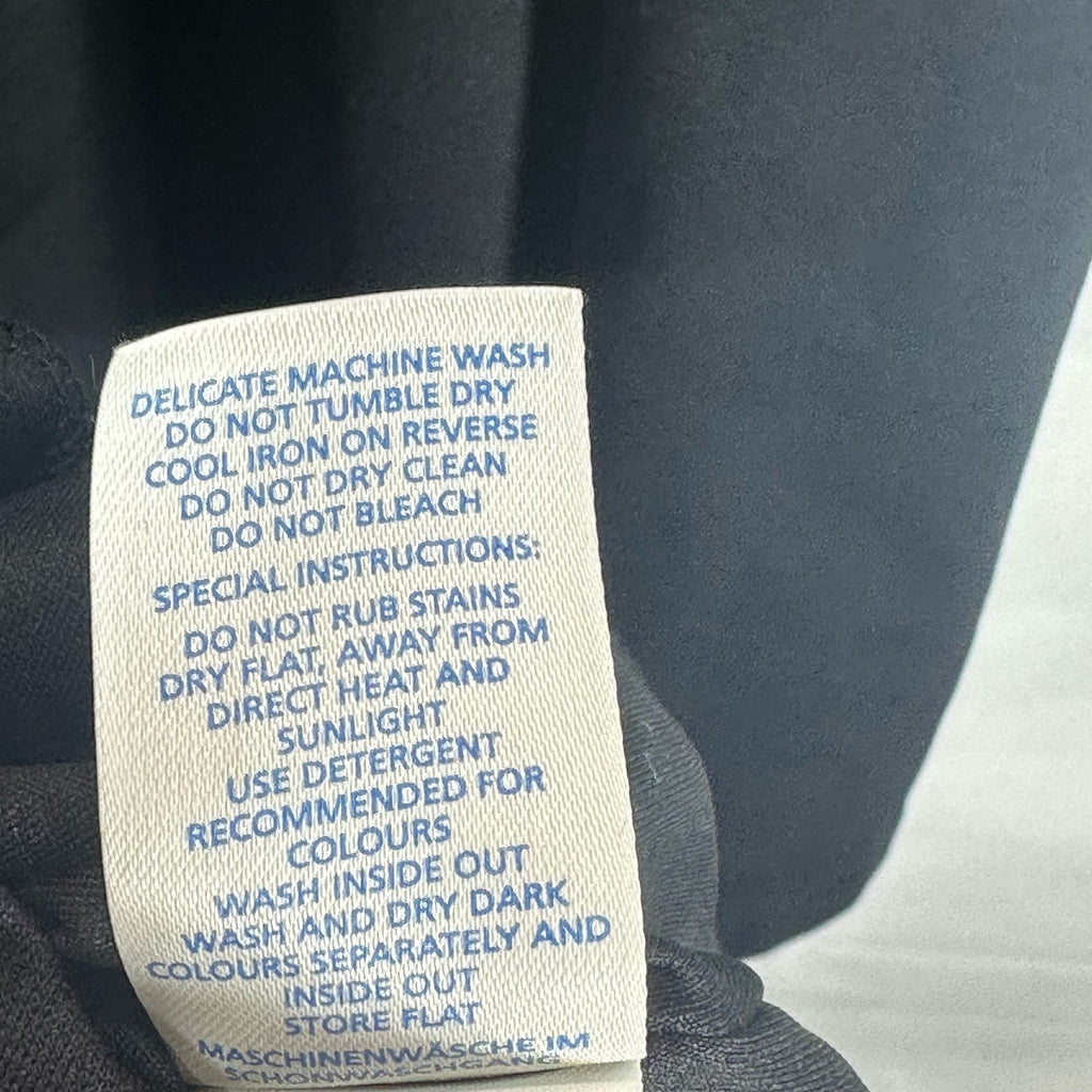 BODEN Women's Black Selena Long Lace Sleeve Fit & Flare Knee-Length Dress SZ 8L