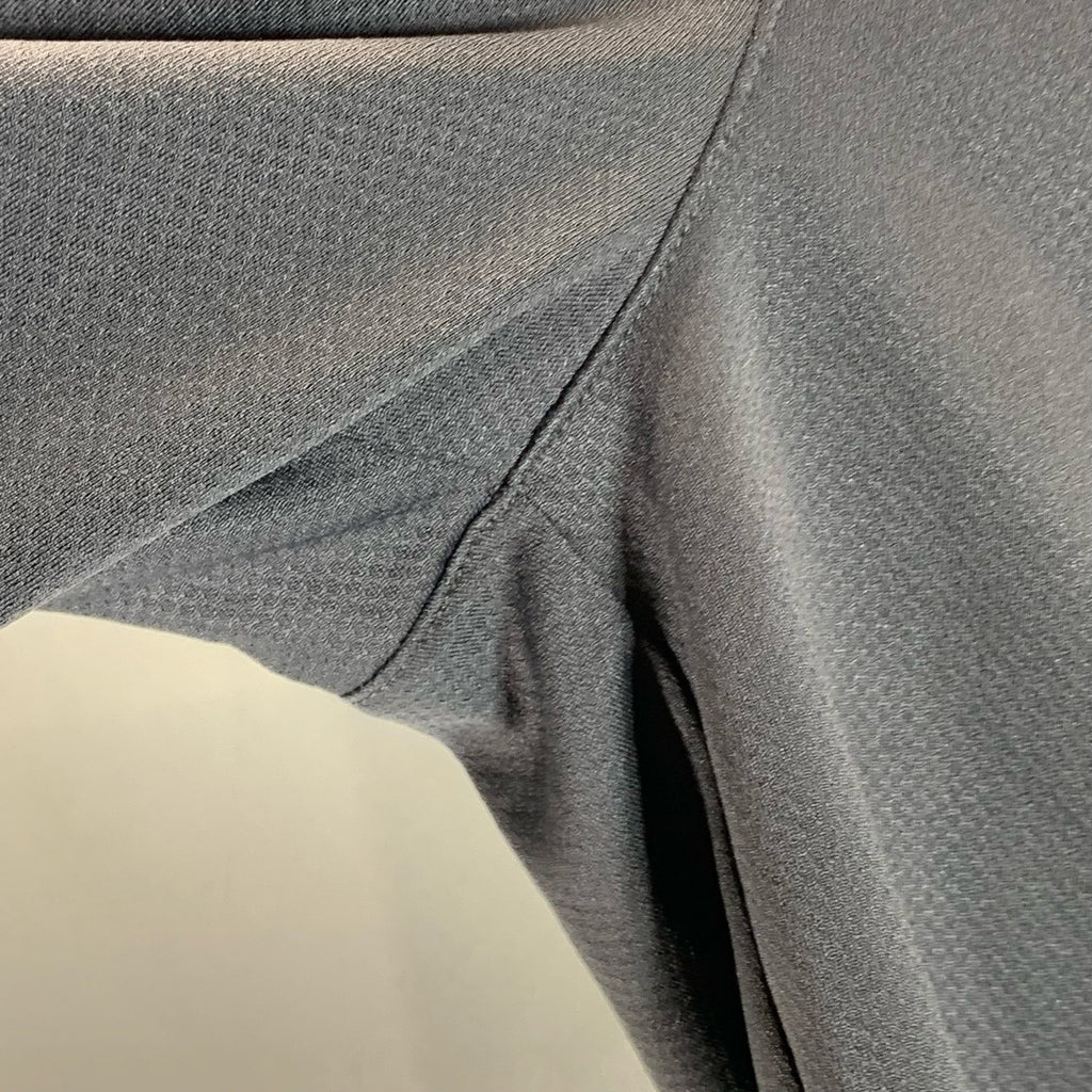 REEBOK Men's Gray/Yellow Elastic Drawstring Waist Pull-On Active Shorts SZ L