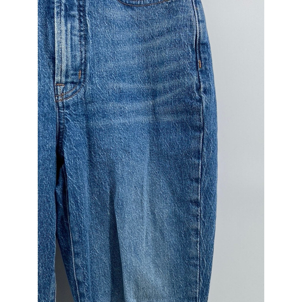 MADEWELL Women's Blue Denim The Curvy Perfect Vintage Regular-Fit Jean SZ 25