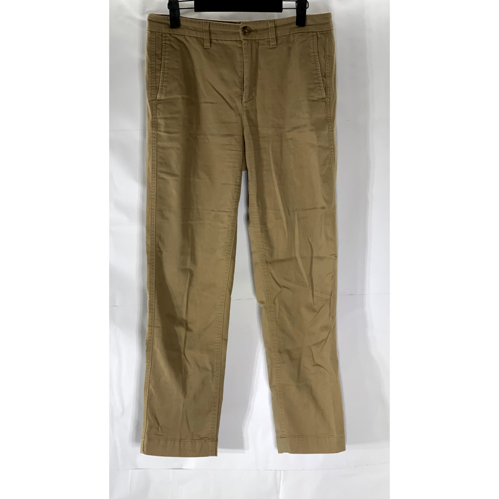 J.CREW Women's Tan High-Rise Girlfriend Chino Pant SZ 2