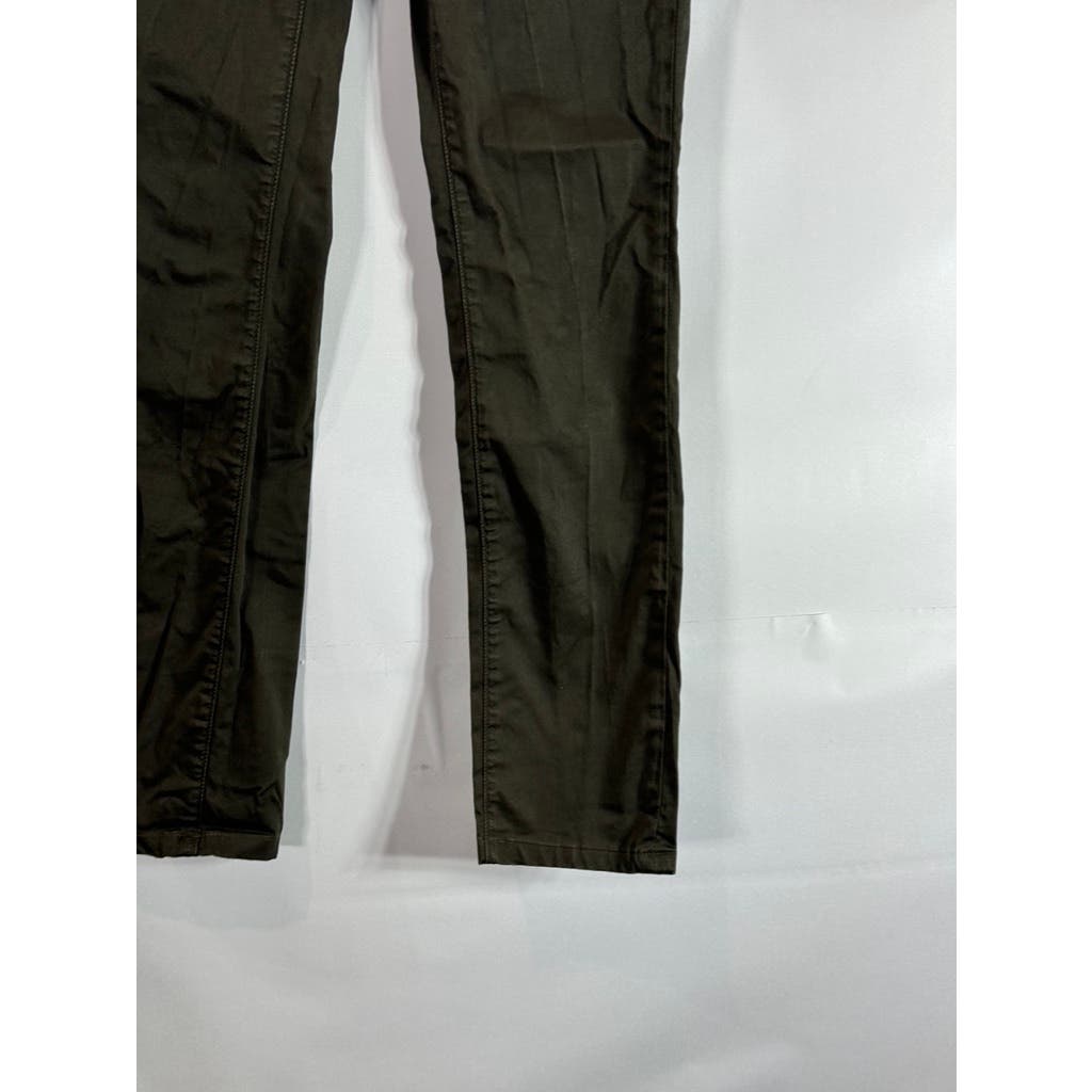 J BRAND Women's Olive Low-Rise Skinny Pants SZ 25