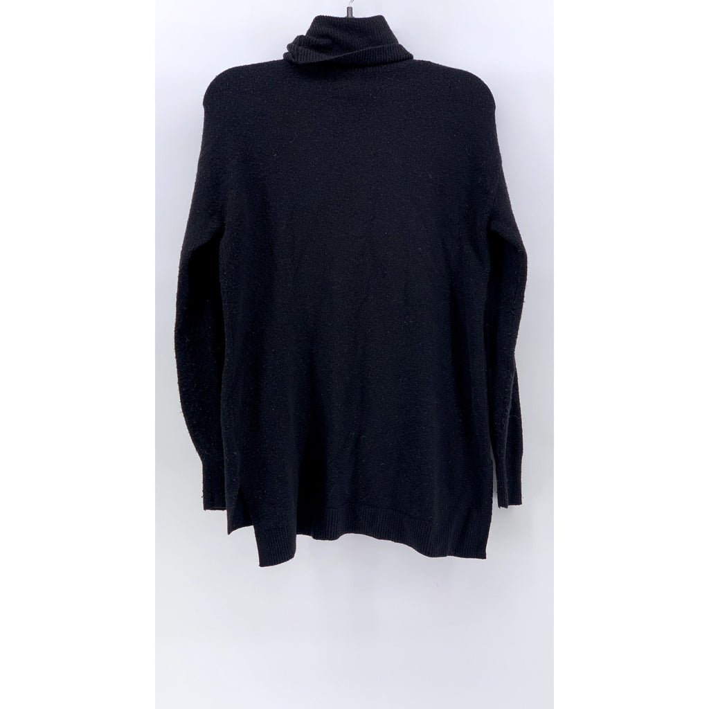 HALOGEN Women's Black Turtleneck Oversized Sweater SZ XS