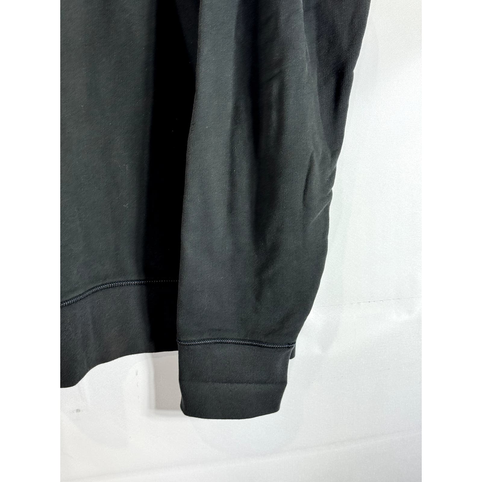 TOMMY BAHAMA Women's Black Henley Pullover Thumbhole Sweater SZ XL