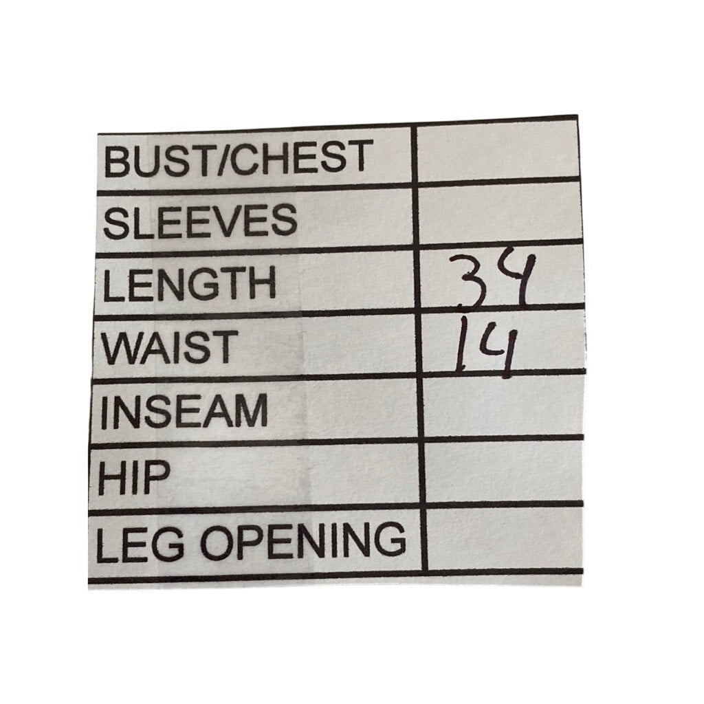 NEEDLES Women's Black Drawstring A-Line Casual Maxi Skirt SZ 1(US L)