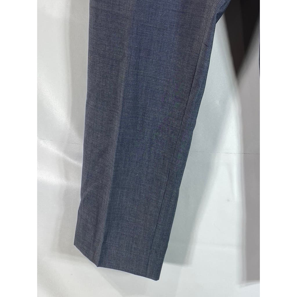 PAUL SMITH Men's Blue Wool Flat Front Dress Pants SZ 32X30