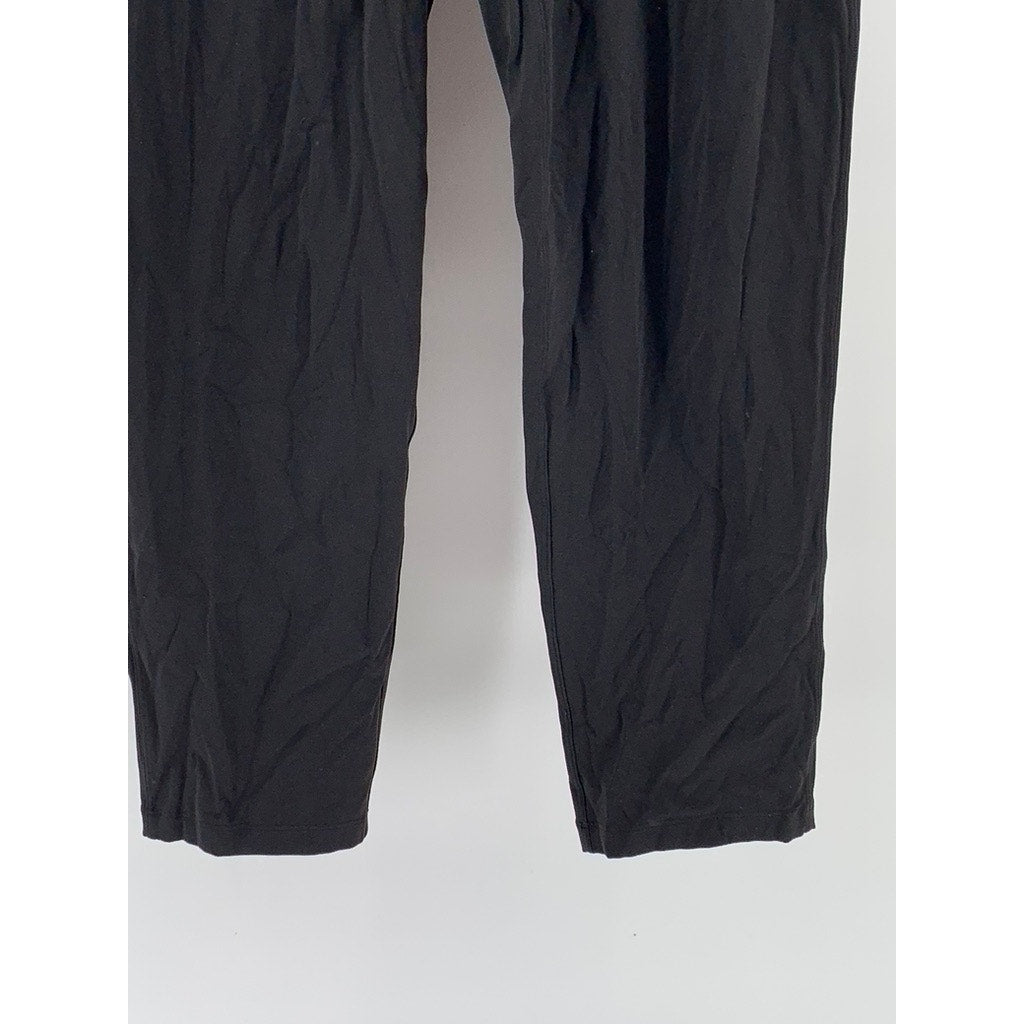 LULULEMON Women's Black Drawstring Pull-On Active Pants SZ 6