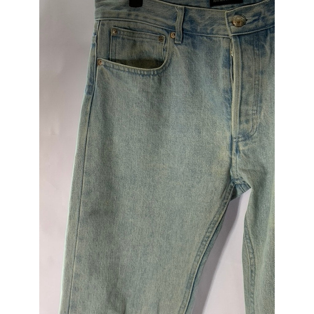 A.P.C. PETIT NEW STANDARD Men's Light Blue Slim Tapered Five-Pocket Jean SZ 30