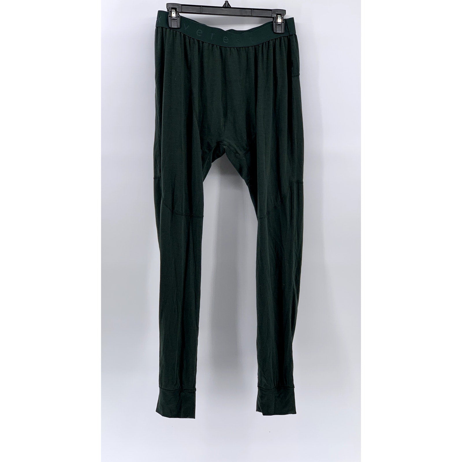 EVEREST Men's Dark Green Pull-On Base Layer Long Johns SZ L