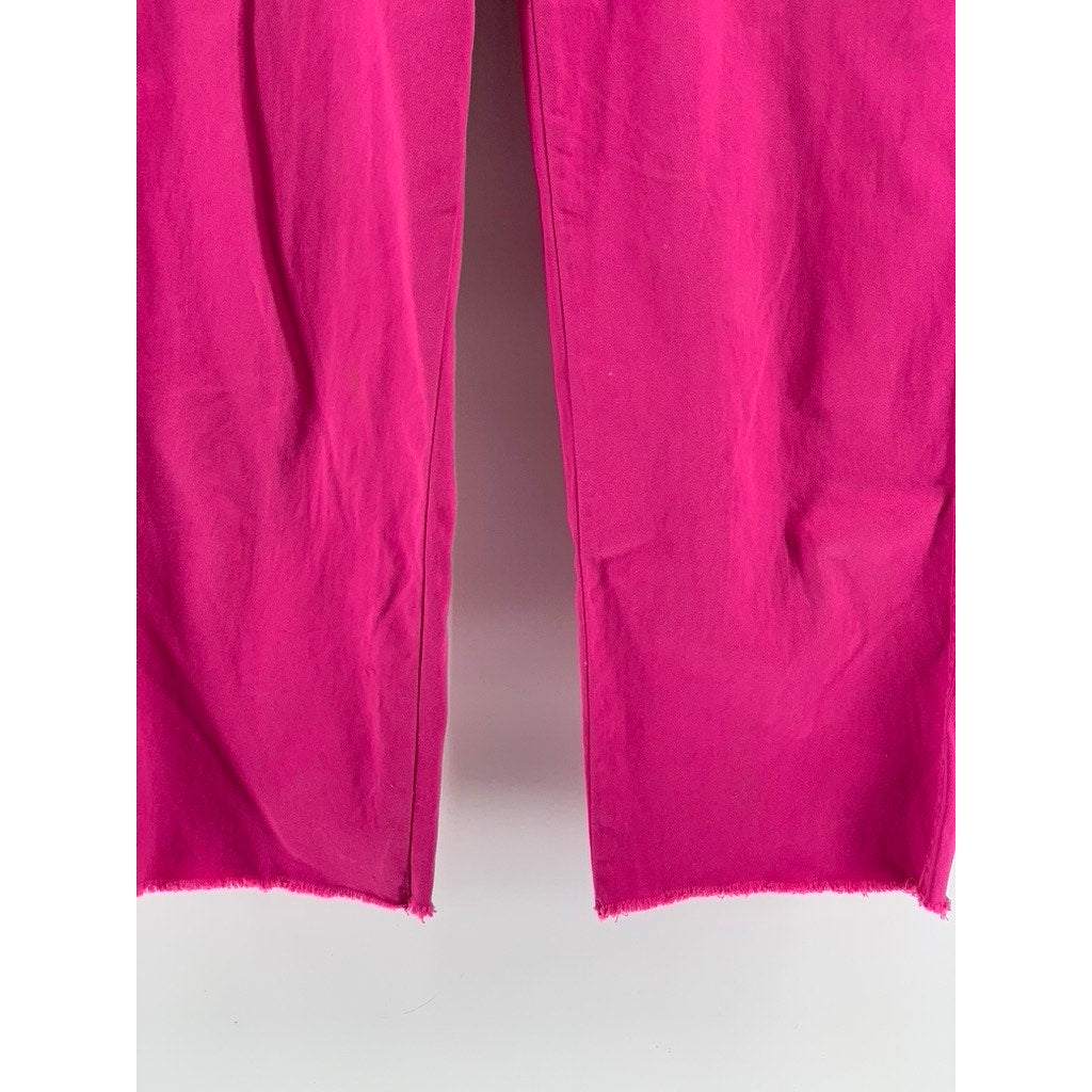 OBEY WORLDWIDE Women's Fuchsia Straight Leg Pant SZ 27