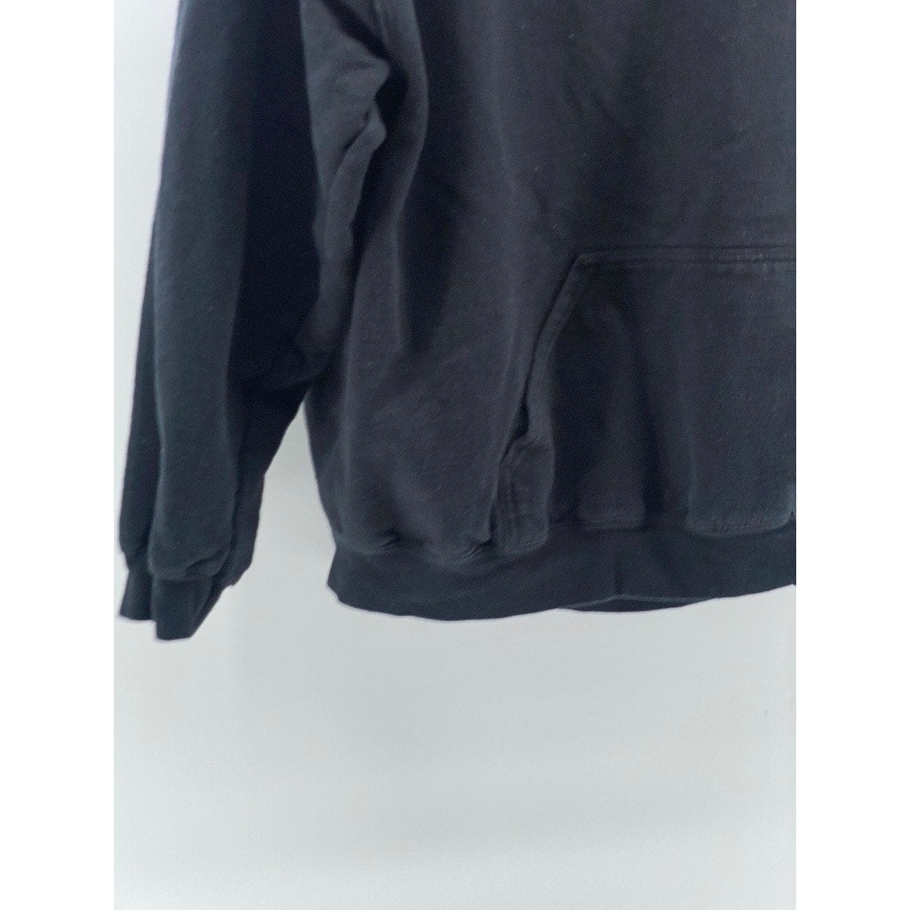 GILDAN Men's Black Brooklyn High Dive Heavy Blend Casual Pullover Hoodie SZ XL