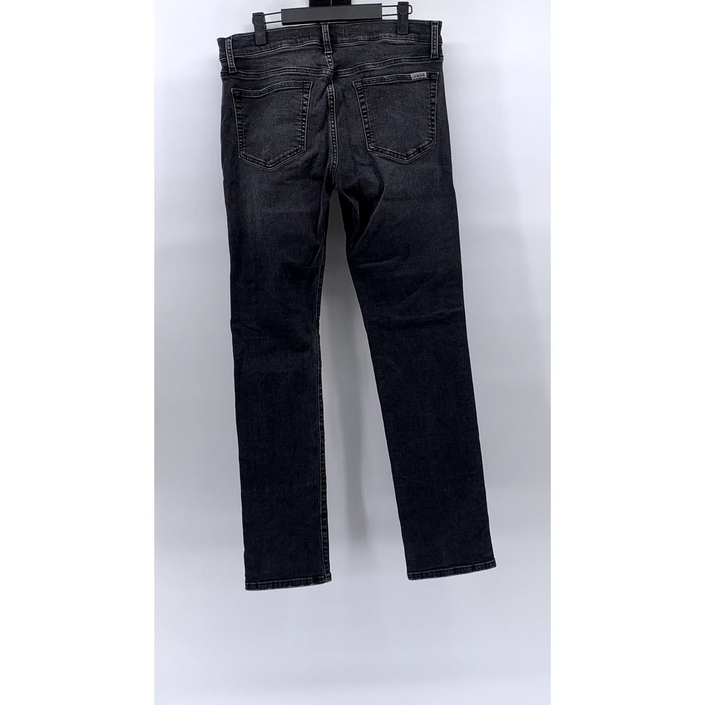JOE'S JEANS Men's Washed Black Denim Five-Pocket Slim-Leg Jeans SZ 32