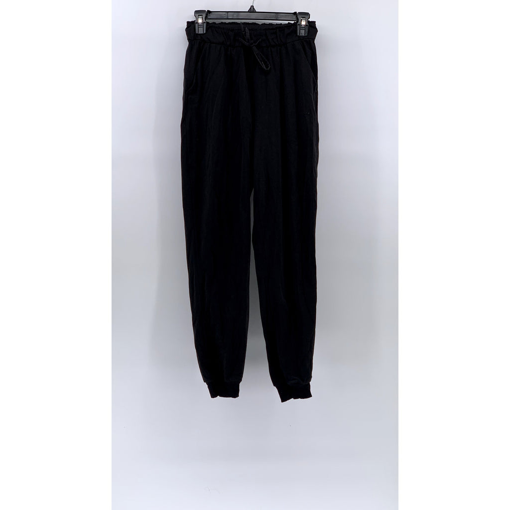 LULULEMON Women's Black Solid Pull-On Active Jogger Pants SZ 4
