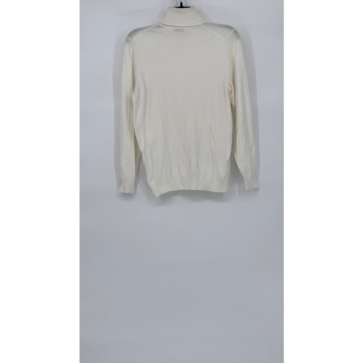 ZARA Men’s Cream Knit Long Sleeve Turtleneck Sweater SZ S