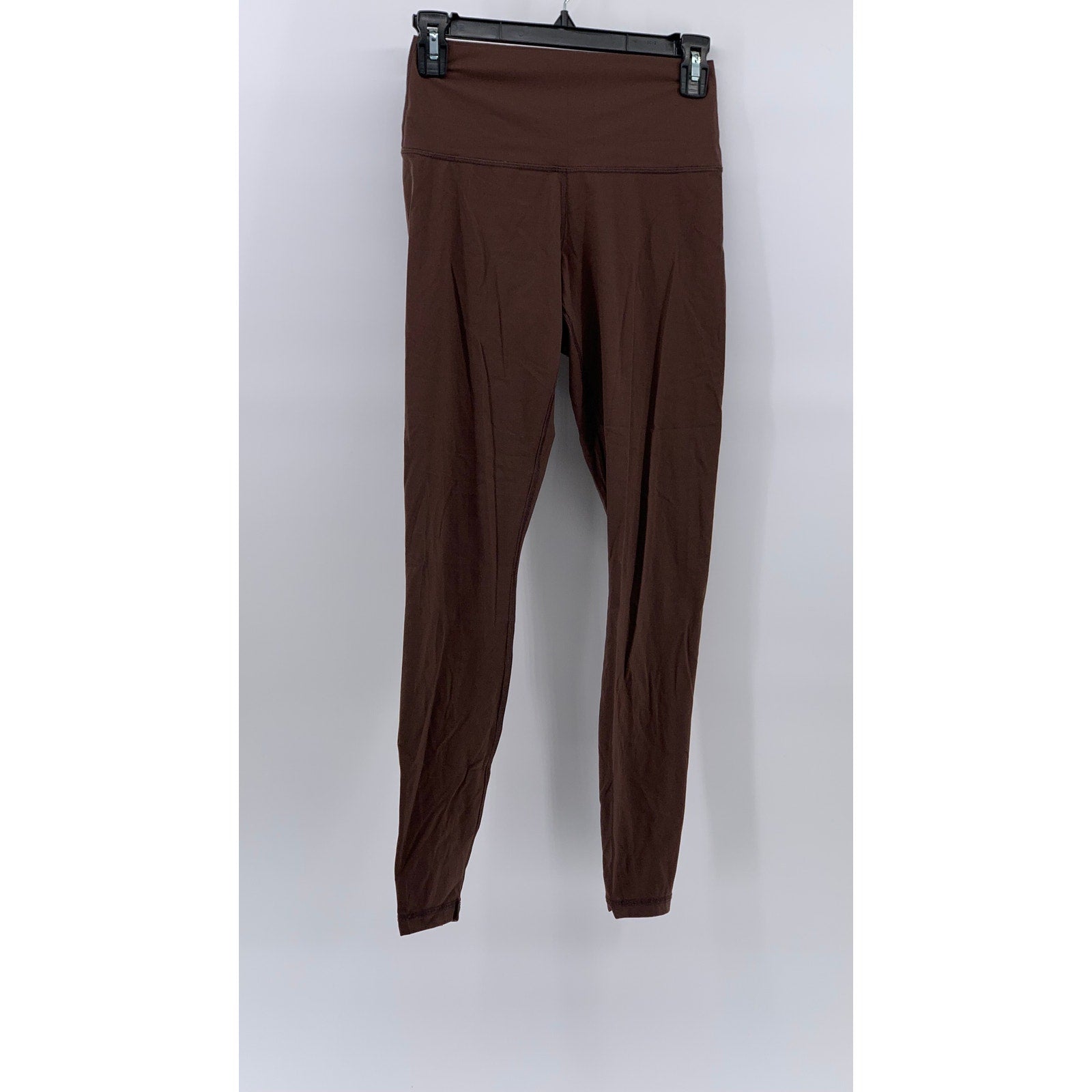 EVERLANE Women's Brown Solid High-Rise Perform Regular-Fit Active Leggings SZ S