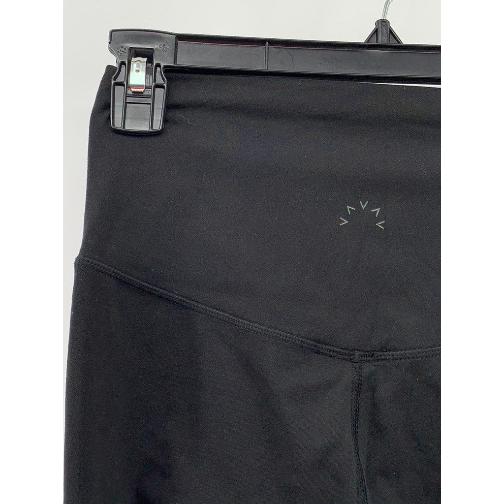VARLEY Women's Black Solid High-Rise Ankle Leggings SZ XS