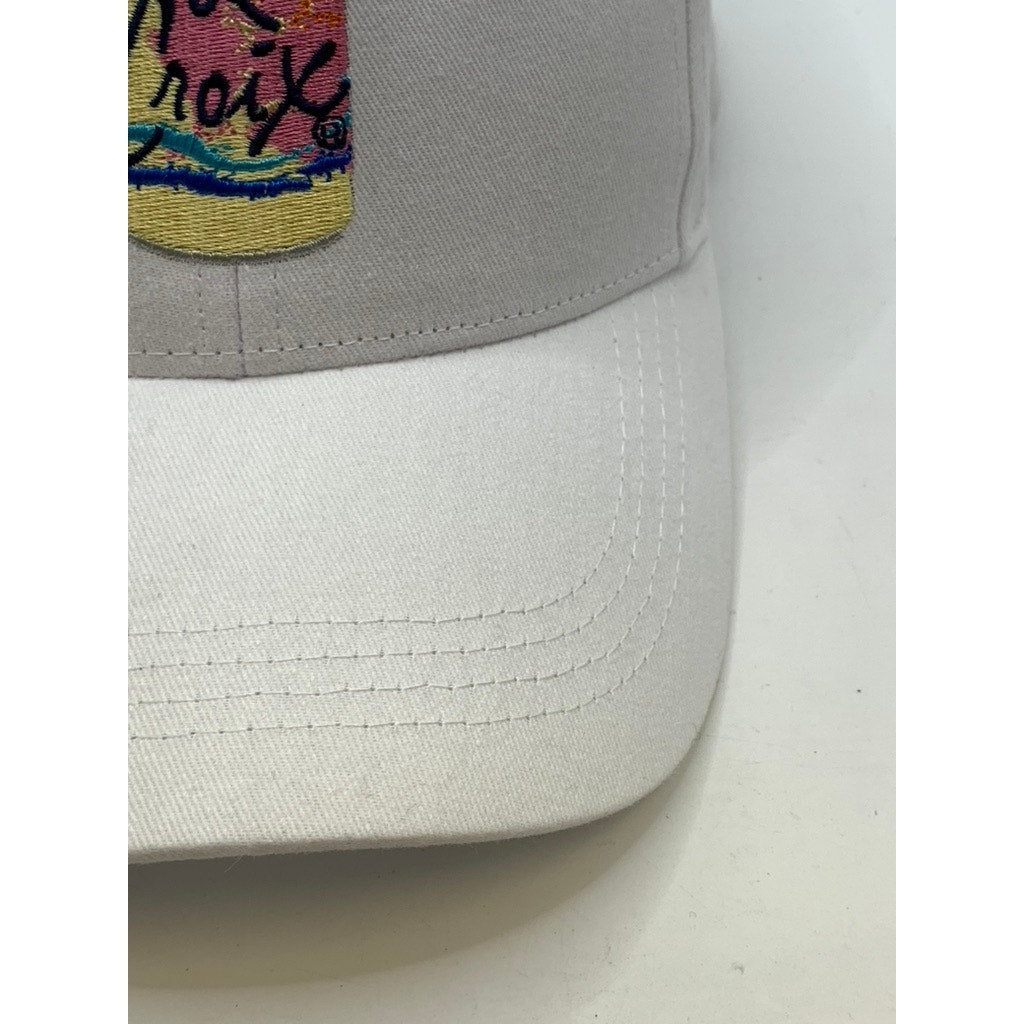 LA CROIX Men's White Embroidered Logo Baseball Cap SZ OS