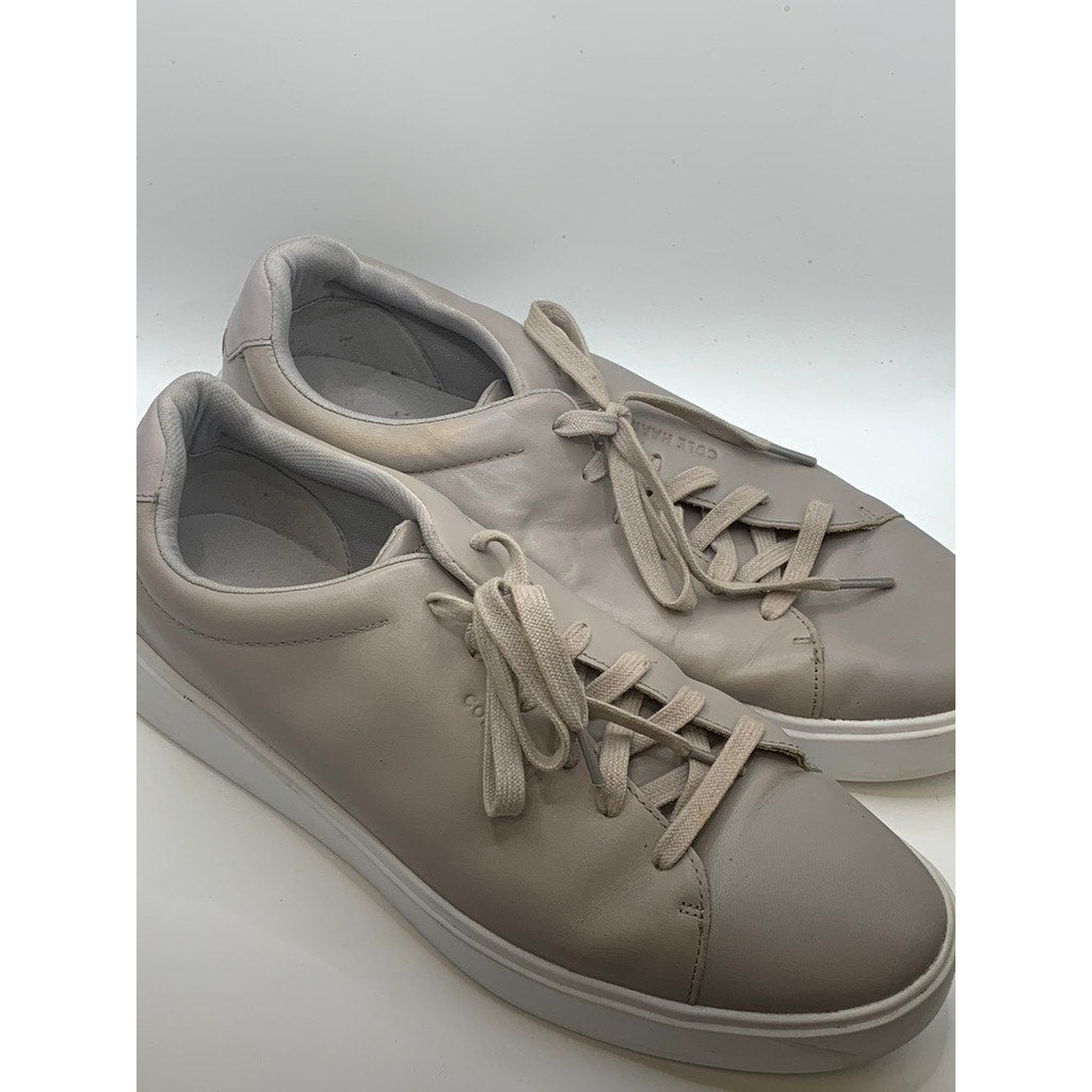 COLE HAAN Men's Gray Grand Crosscourt Traveler Sneakers SZ 8