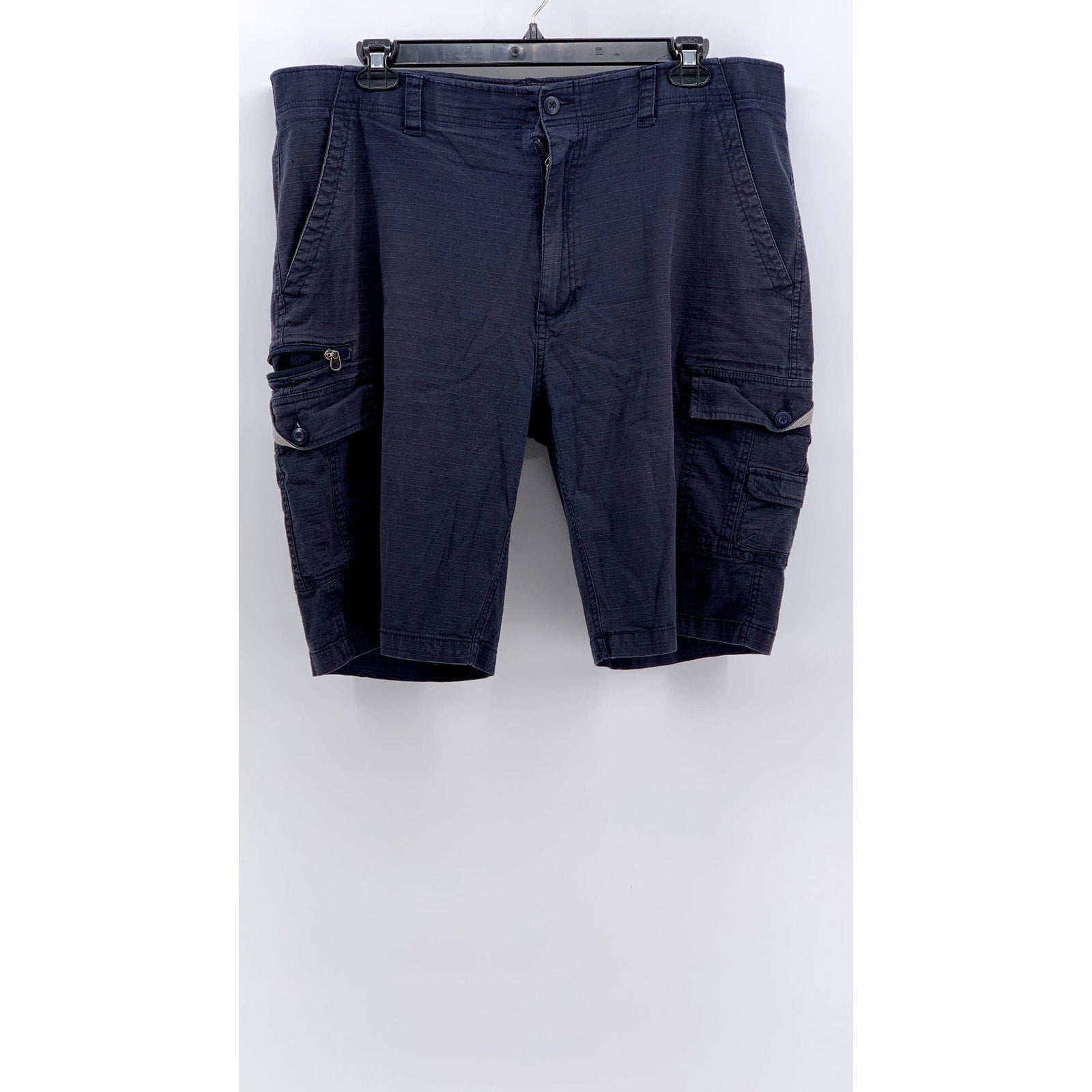 WEARFIRST Men's Navy Regular Fit Cargo Shorts SZ 42